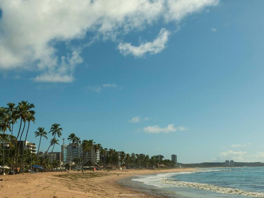 Apto Aconchegante! A 100 Metros Do Mar -Netflix E Wifi Maceió Zewnętrze zdjęcie